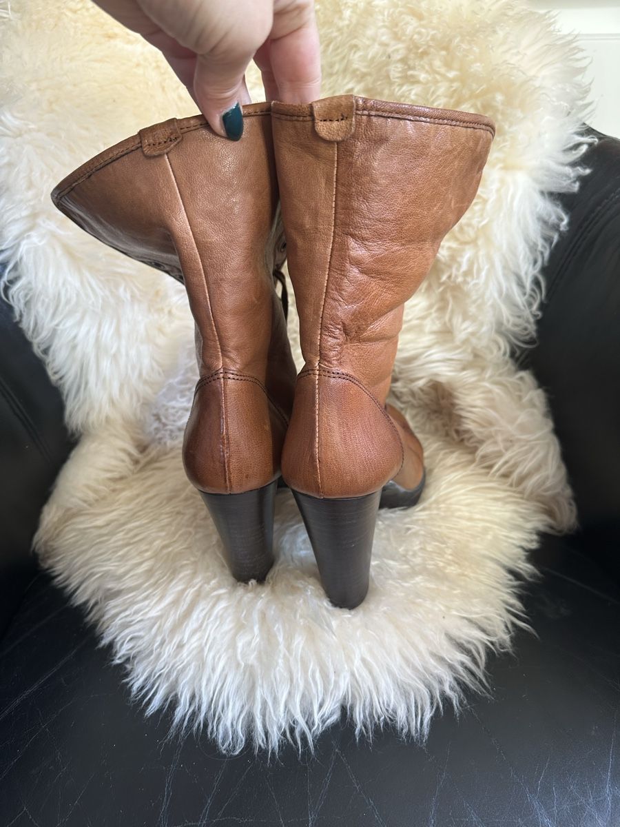 Scarpe da donna: Baldinini Stiefeletten Gr.40 camel leder Fell – Nuovo (secondo la descrizione) da Dorf venduto da marfikgnidka 4