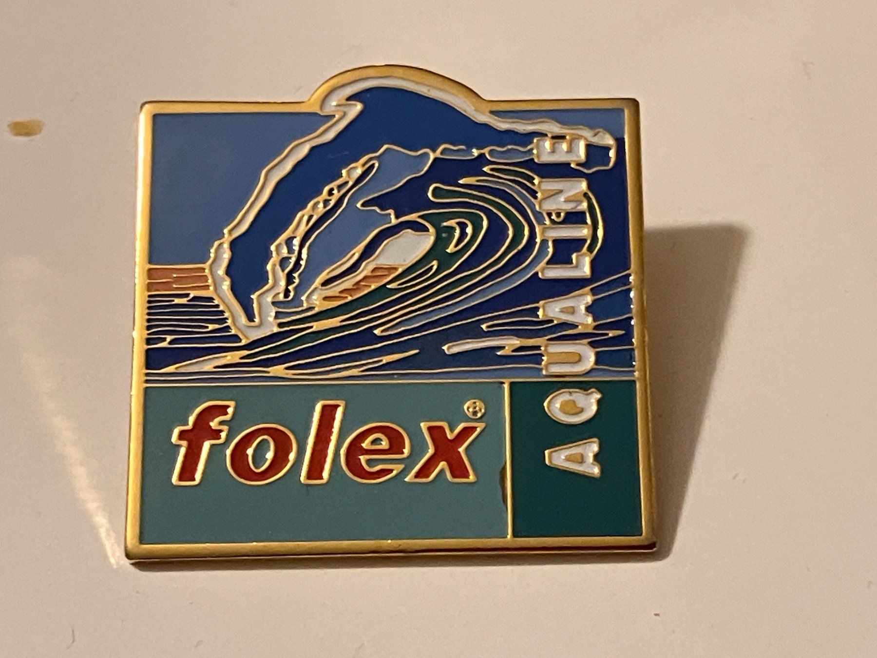 Plaquettes & Badges: 1 Pin Folex Aqualine – D'occasion à Basel par djwwpp