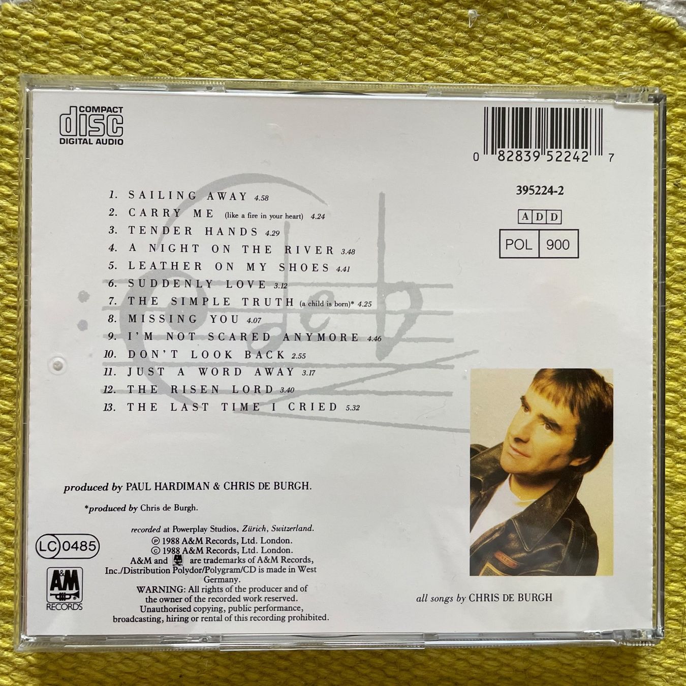 CD: CHRIS DE BURGH-FLYING COLOURS – Usato da Rorschacherberg venduto da CD-Roli 1