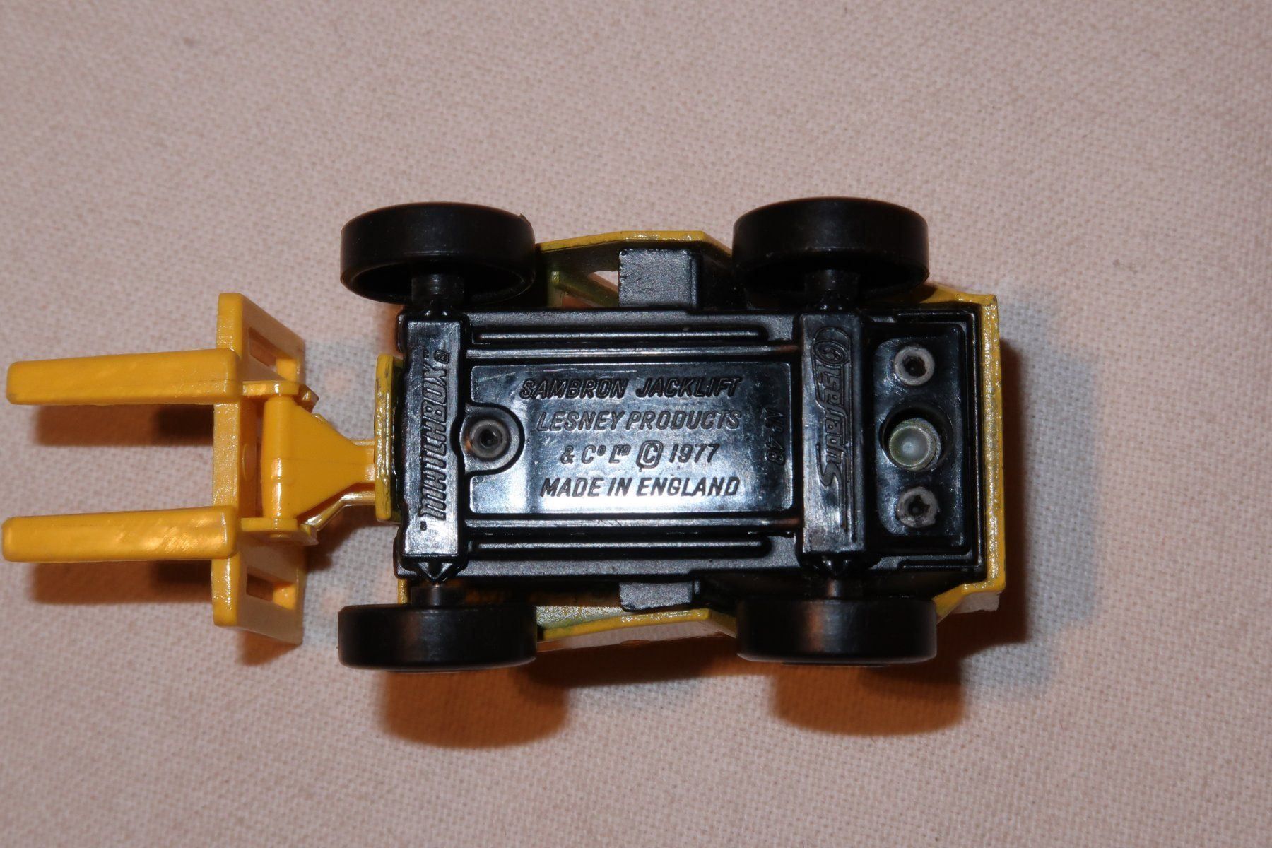 Matchbox Modellini d'auto: Matchbox Superfast No48 Sambron Jacklift – Usato da Muttenz venduto da Laeckerlihamschter 5