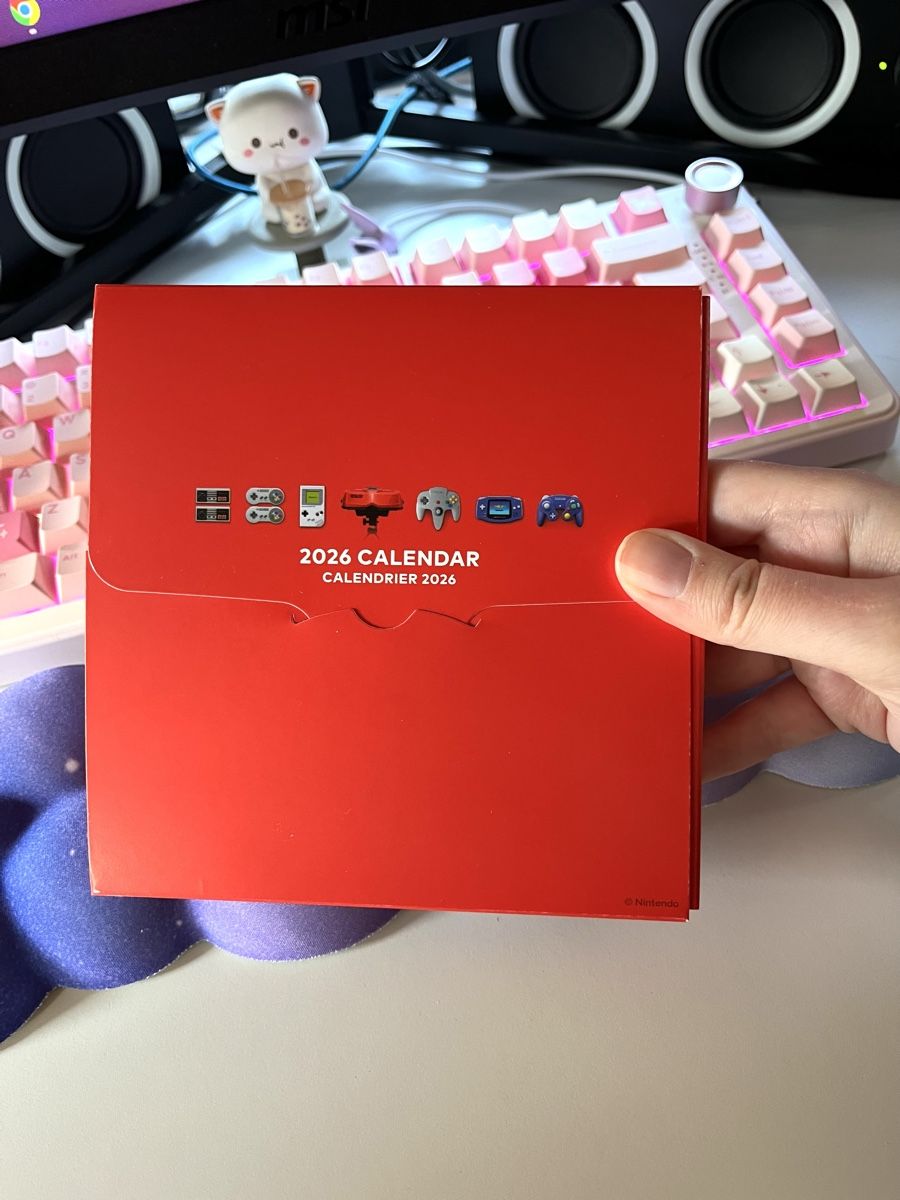 Calendari: Nintendo Switch Online Official Calendar 2026 – Nuovo e nell'imballaggio originale da Chur venduto da Chairae 1