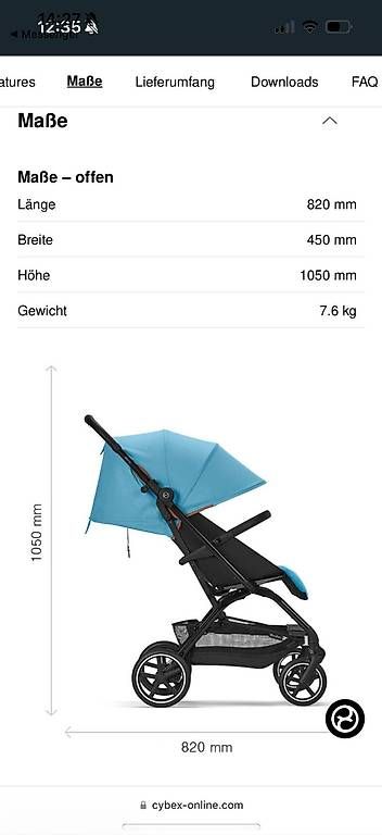 Cybex Carrozzine: Cybex Kinderwagen – Usato da Tafers venduto da bin_7xtz 2