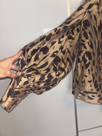 Bluse leopard S