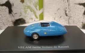 Modellautos: VELAM ISETTA VOiTURE DE RECORD 1957  BLAU – Neu und originalverpackt aus Suhr von Moebelsiralfred 3