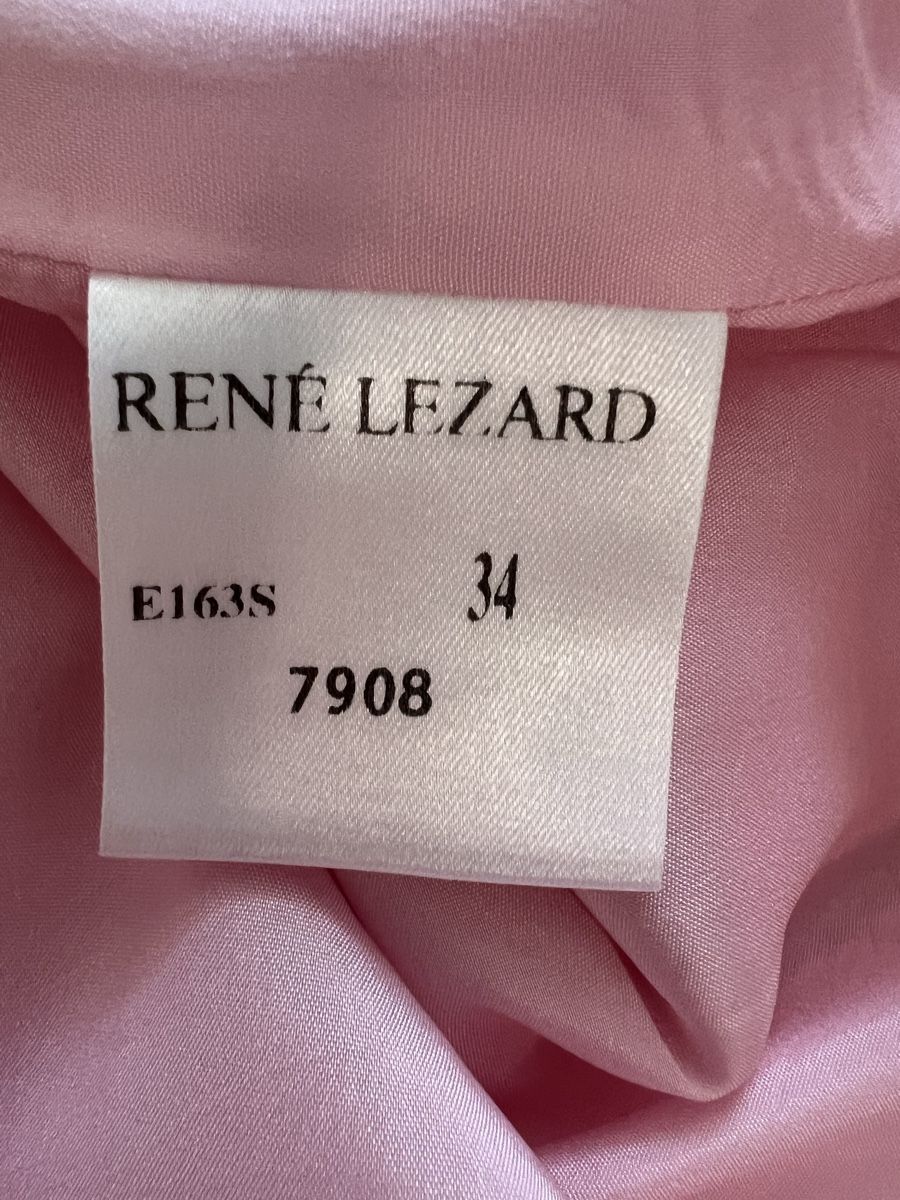 Vestiti: Rene Lezard Kleid pink Grösse 34 Seide – Usato da Basel venduto da Bettybooo 7