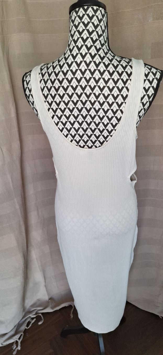 Vestiti: Sommerliches, weisses Kleid mit Cut-Outs – Usato da Zürich venduto da Milas_closet 2