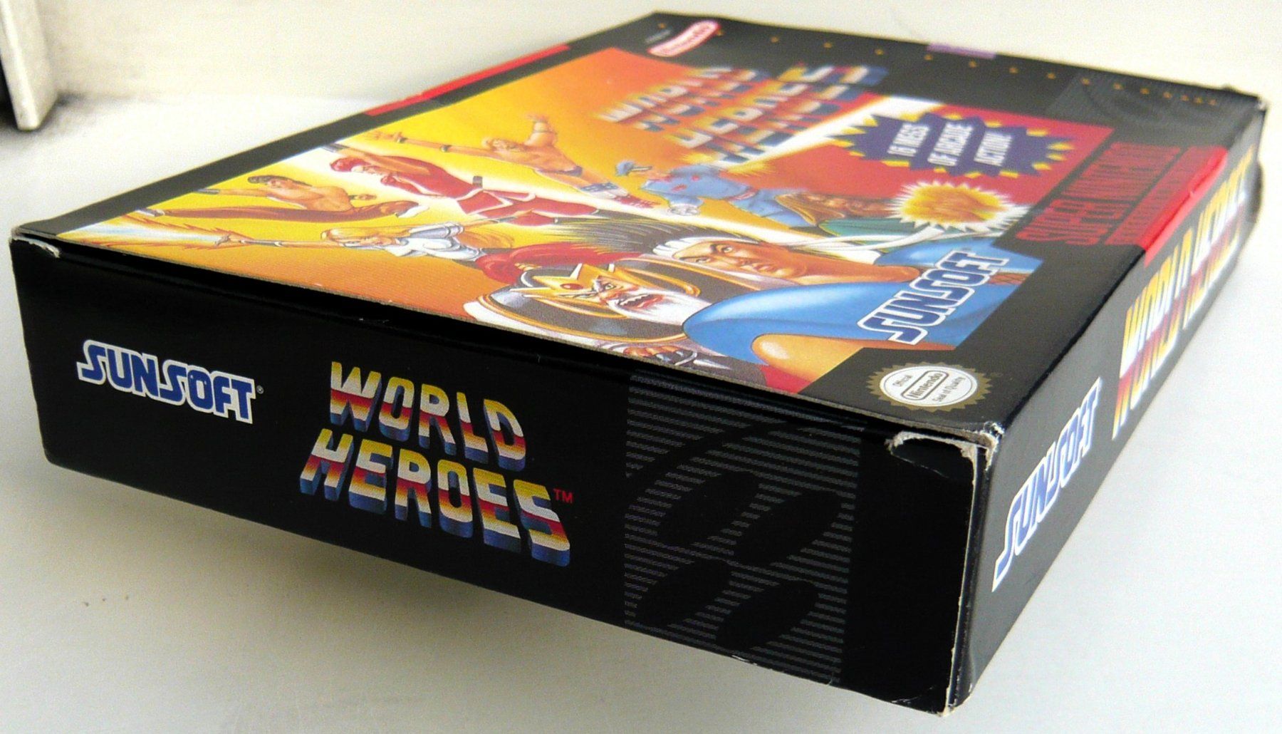 Nintendo Giochi: SNES:  World Heroes – Usato da Onex venduto da Jaguar1986 5