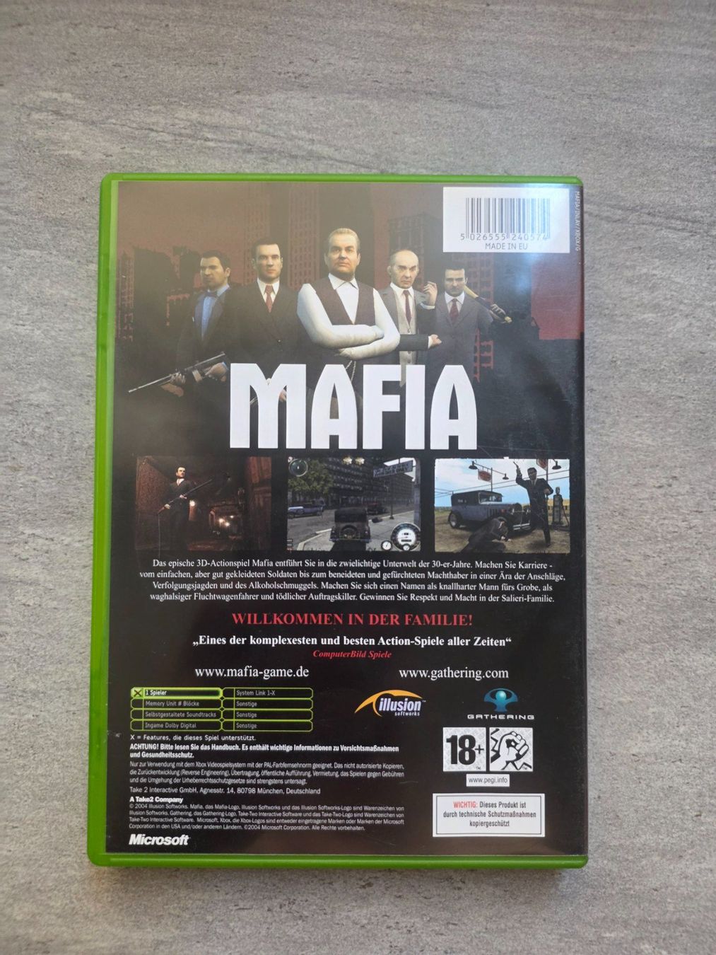 Microsoft Giochi: Xbox Game MAFIA – Usato da Münchenbuchsee venduto da RipiRip 2