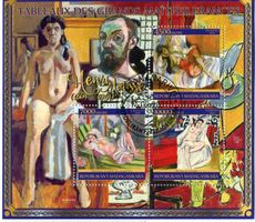 Block "Malerei. Henri Matisse". Madagaskar
