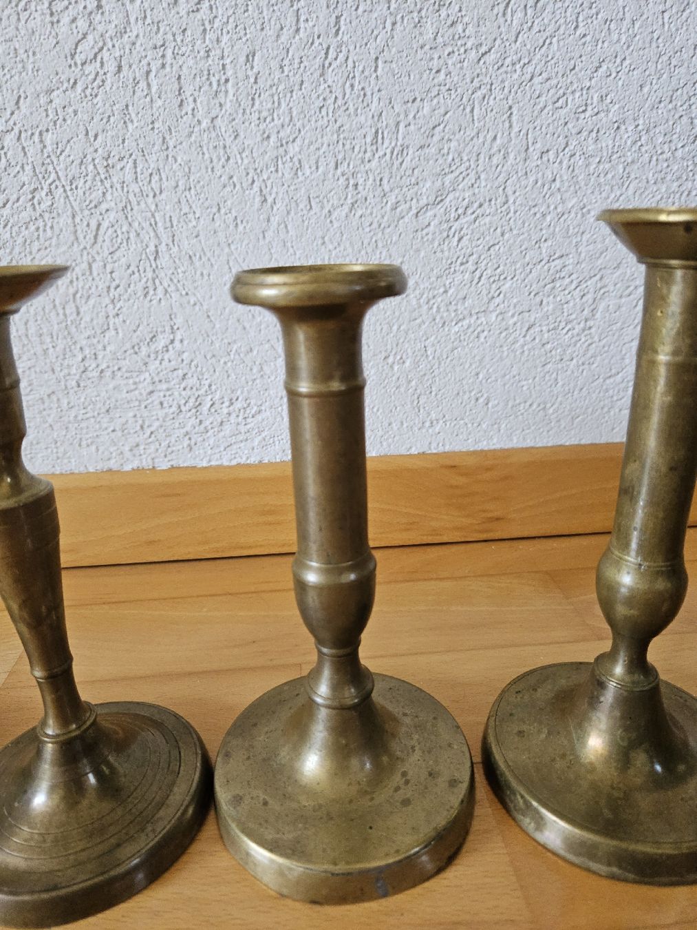 Portacandele: Kerzenständer Set, Vintage Messing, 4 Stück – Usato da Urdorf venduto da Colina 5