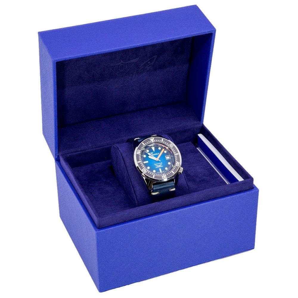 Squale Uhren: Squale Men's 1521PROFD.PB 1521 Blue Dial 50 ATM Automatic – Neu und originalverpackt aus Schindellegi von harveystore 8
