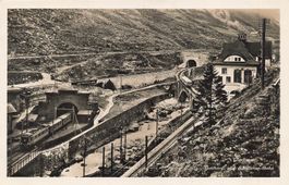 Göschenen (UR) Gotthardbahn und Schöllenenbahn