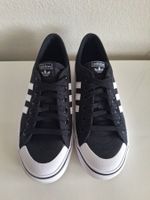 Adidas Nizza Sneaker, Gr. 38, Schwarz/Weiss - NEU