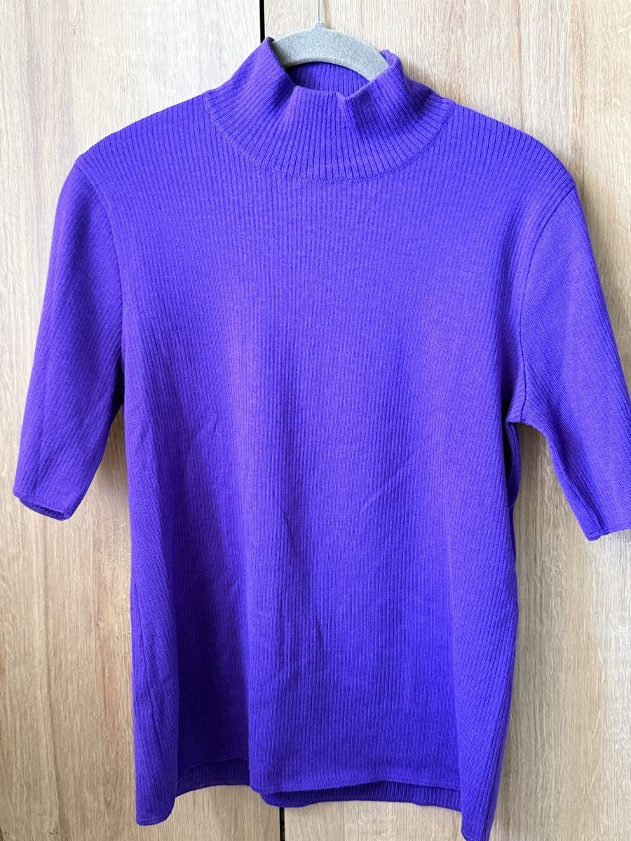Escada Maglioni & Felpe: Top en maille fine ESCADA violet, Taille 40  – Usato da Grône venduto da ukr_2qbg