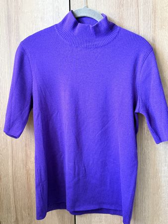 Top en maille fine ESCADA violet, Taille 40 