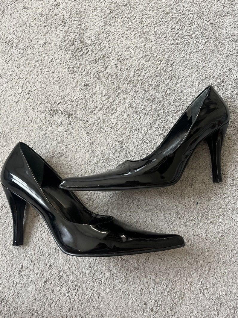 Scarpe da donna: Nine West Lack Pumps Schwarz, Grösse 38, Elegant – Nuovo (secondo la descrizione) da Zürich venduto da marinavs 1