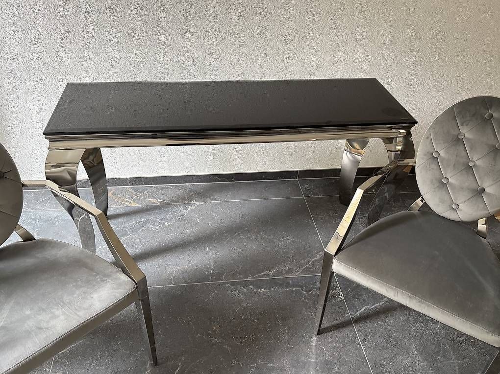 Console: Ensemble console design + 2 fauteuils style contemporain – Usato da Neuchâtel venduto da Maumo
