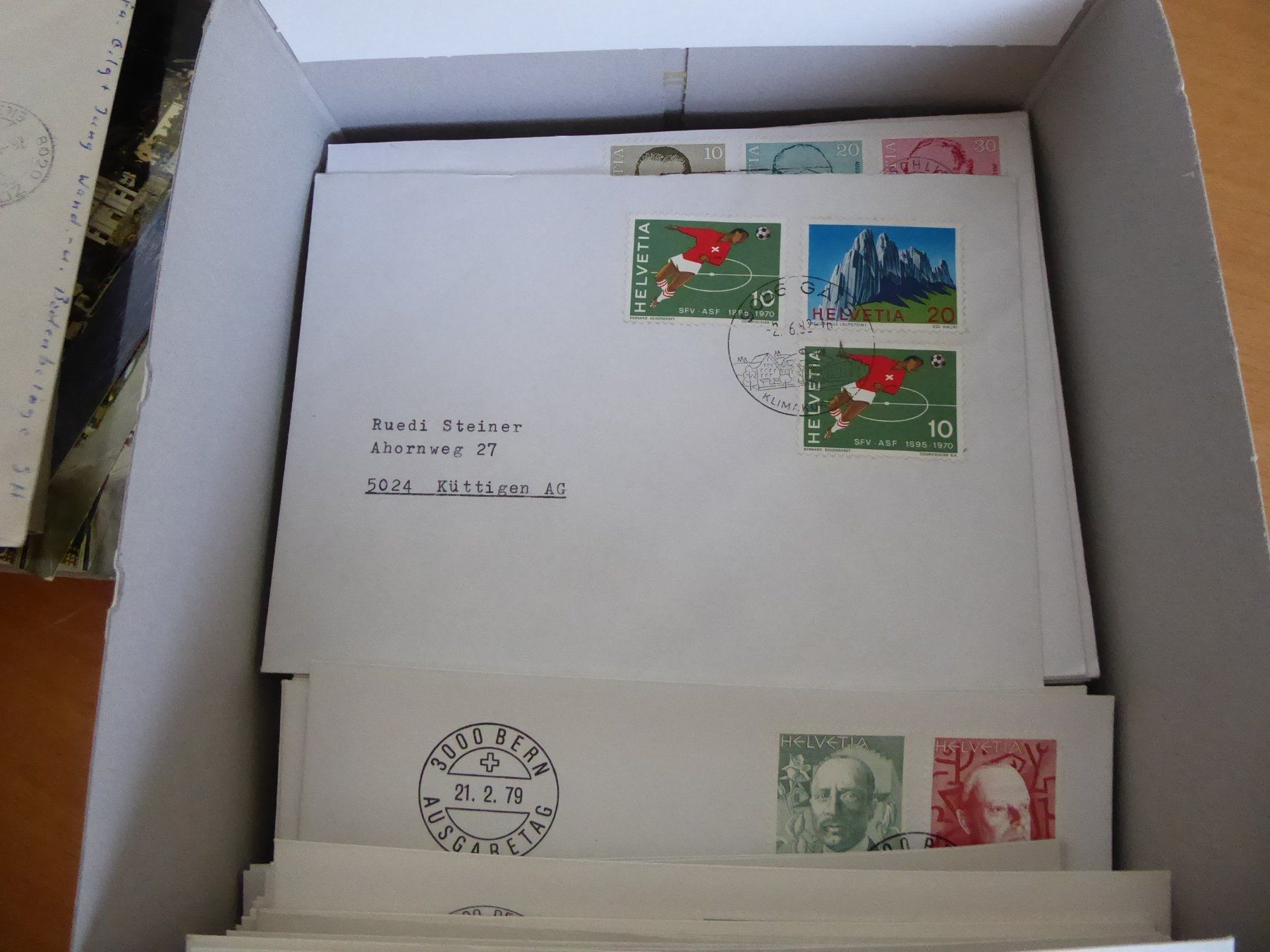 Alle Briefmarken: Posten Schweiz – Gebraucht aus Rothrist von swisstools 5