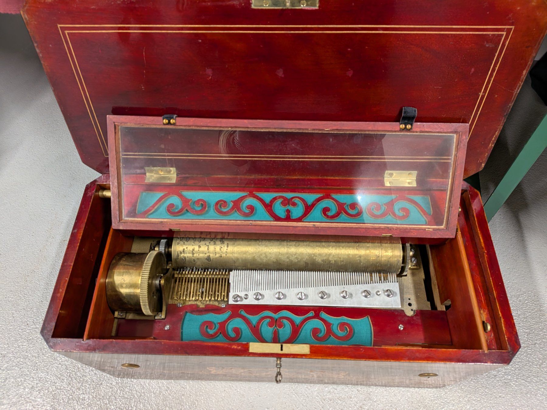 Carillon: Voix-Celeste Spieldose zum Restaurieren – Usato da Schönenwerd venduto da kybi 4