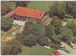 Chexbres, Restaurant La Buritaz, vue aérienne, vers 1970