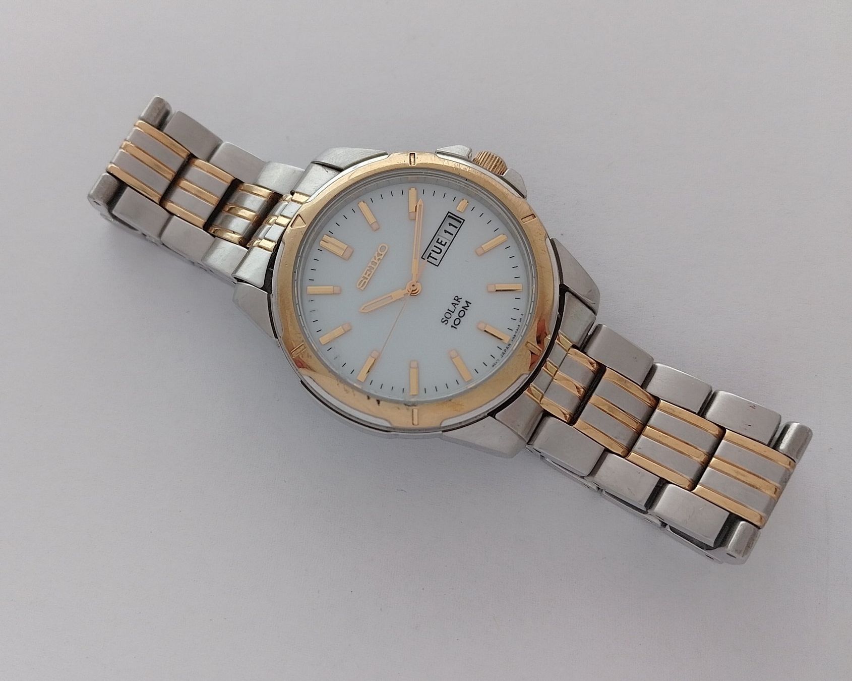Seiko Uhren: SEIKO SOLAR BICOLOR (REF. SNE094P1) – Gebraucht aus Basel von Givens_Watches 1