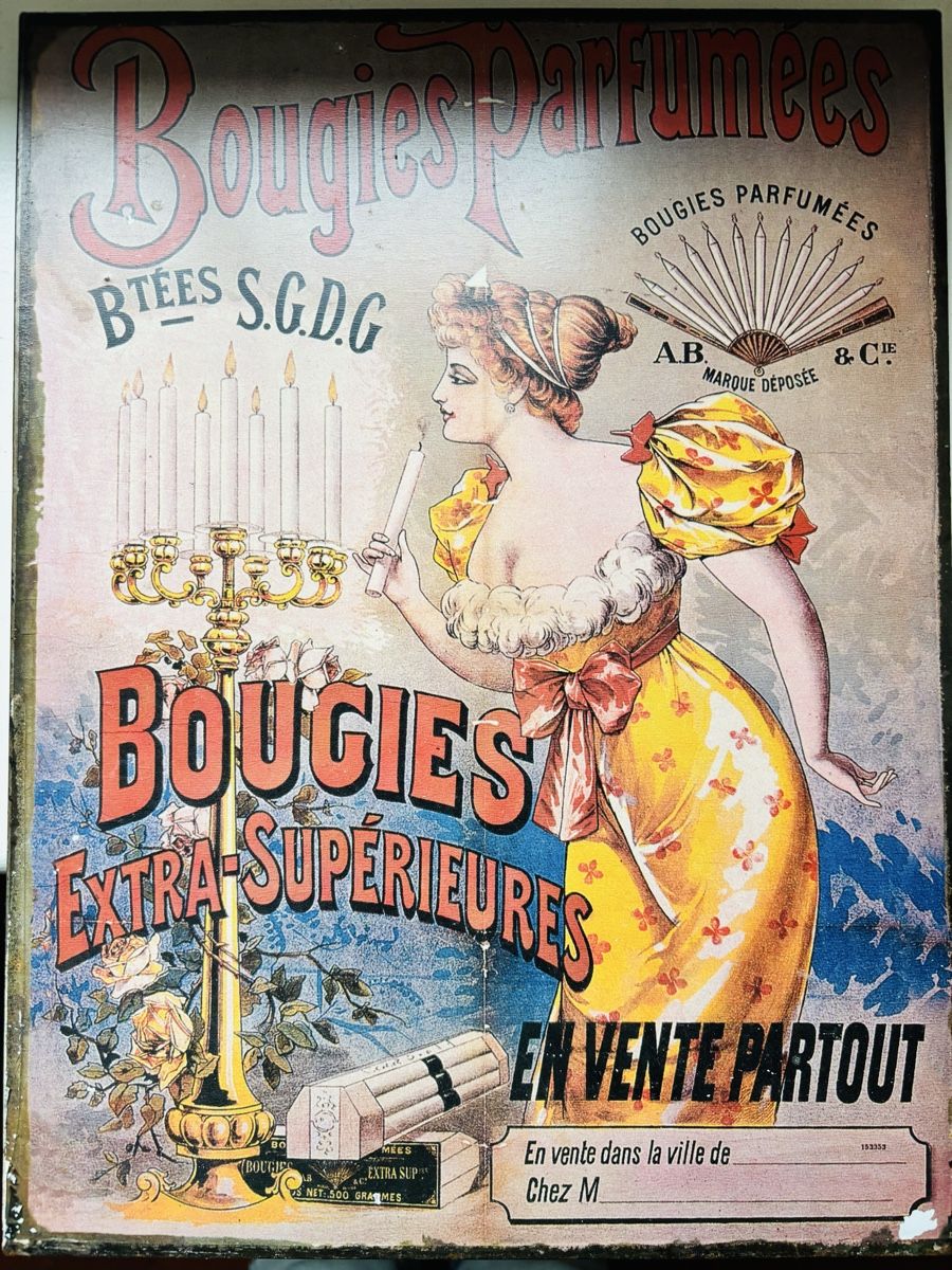Schilder: Affiche publicitaire vintage en métal – Gebraucht aus Payerne von steffifille 1