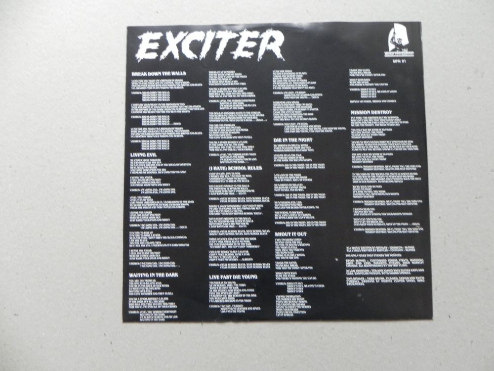 LP Canada Heavy Metal / Speed Metal Band Exciter 1986 Kaufen auf Ricardo