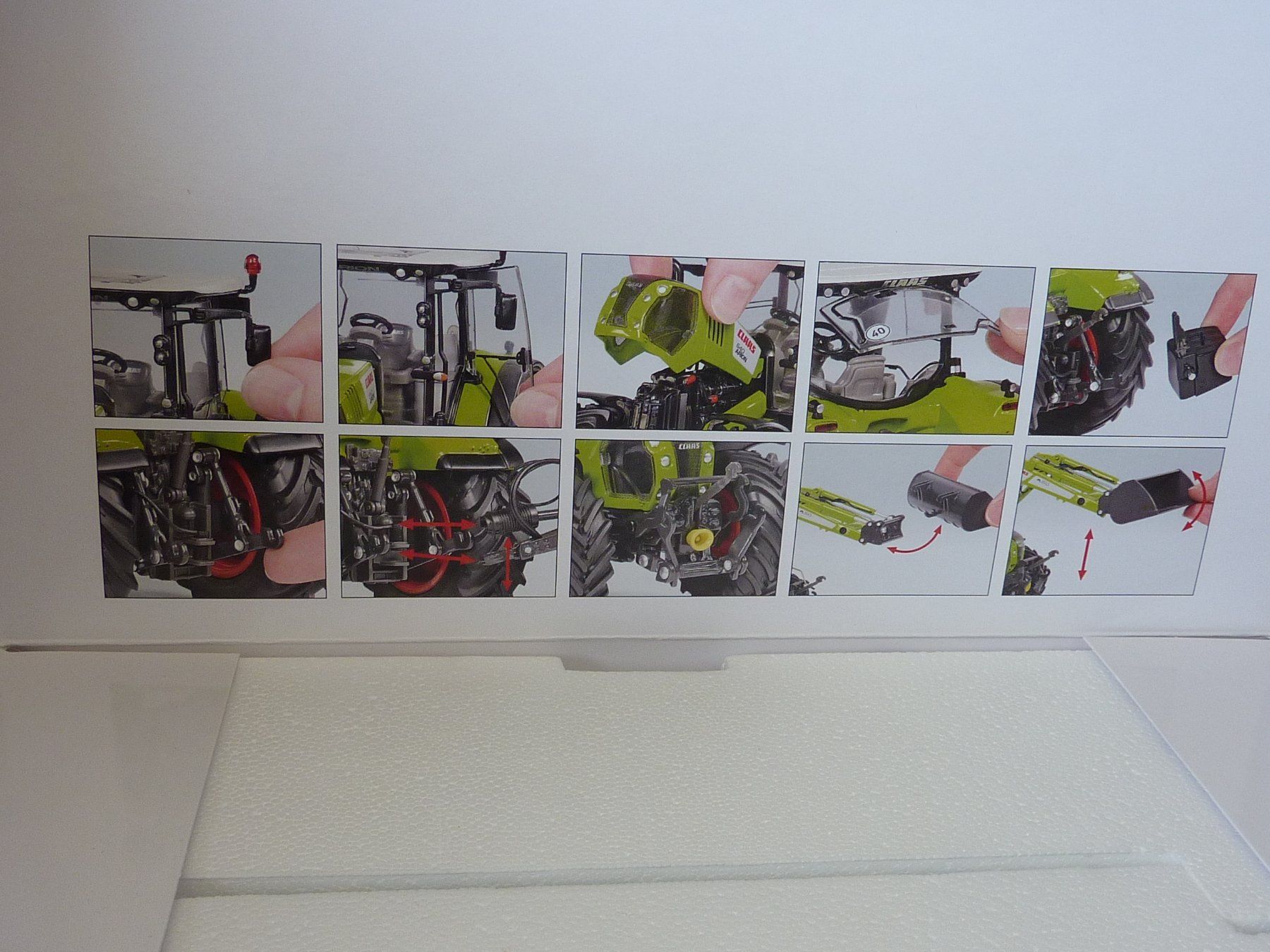 Kit di modellismo & Modellini statici: Claas Arion 650  1:32 – Nuovo (secondo la descrizione) da Dürrenäsch venduto da modellautos4you 7