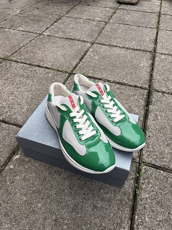 Scarpe da uomo: Prada American Cup Grün – Usato da Bern venduto da wuler15