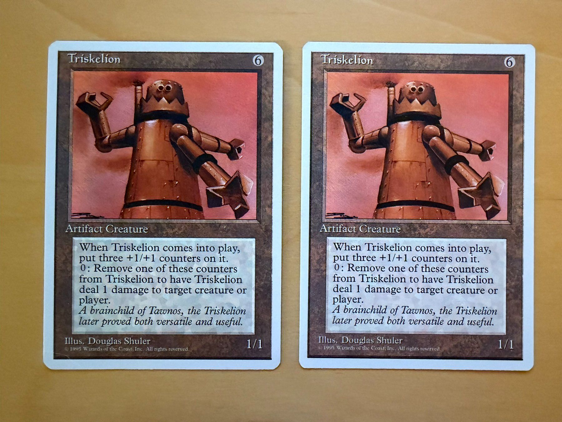 Magic The Gathering Cartes à collectionner: 2x Triskelion // 4th Edition // Magic – D'occasion à Binz par Tempelritter