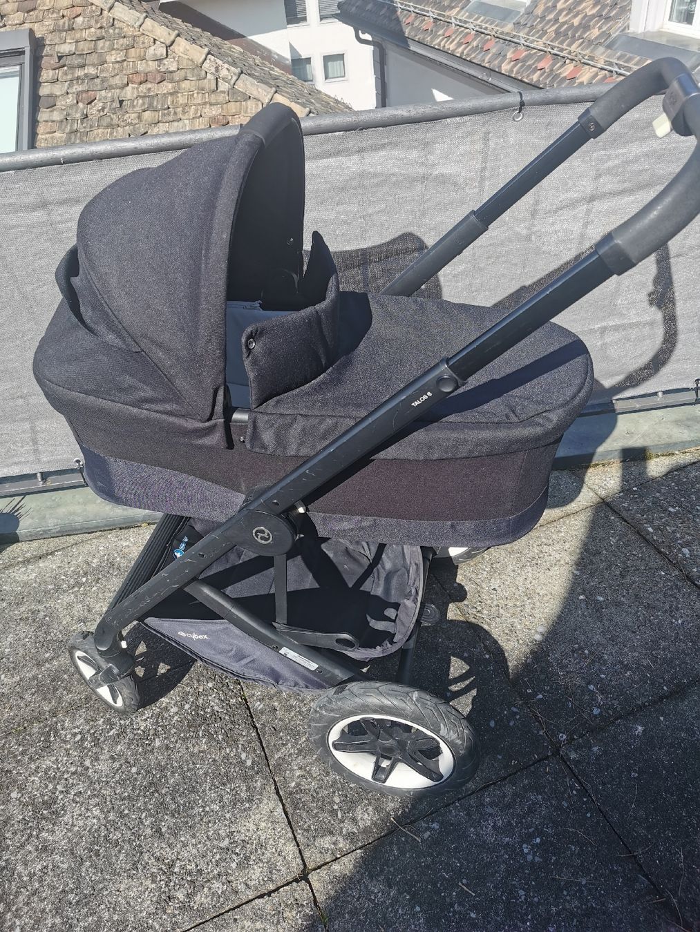 Cybex Carrozzine: Cybex Talos S Kinderwagen schwarz – Usato da Brunnen venduto da JJaime