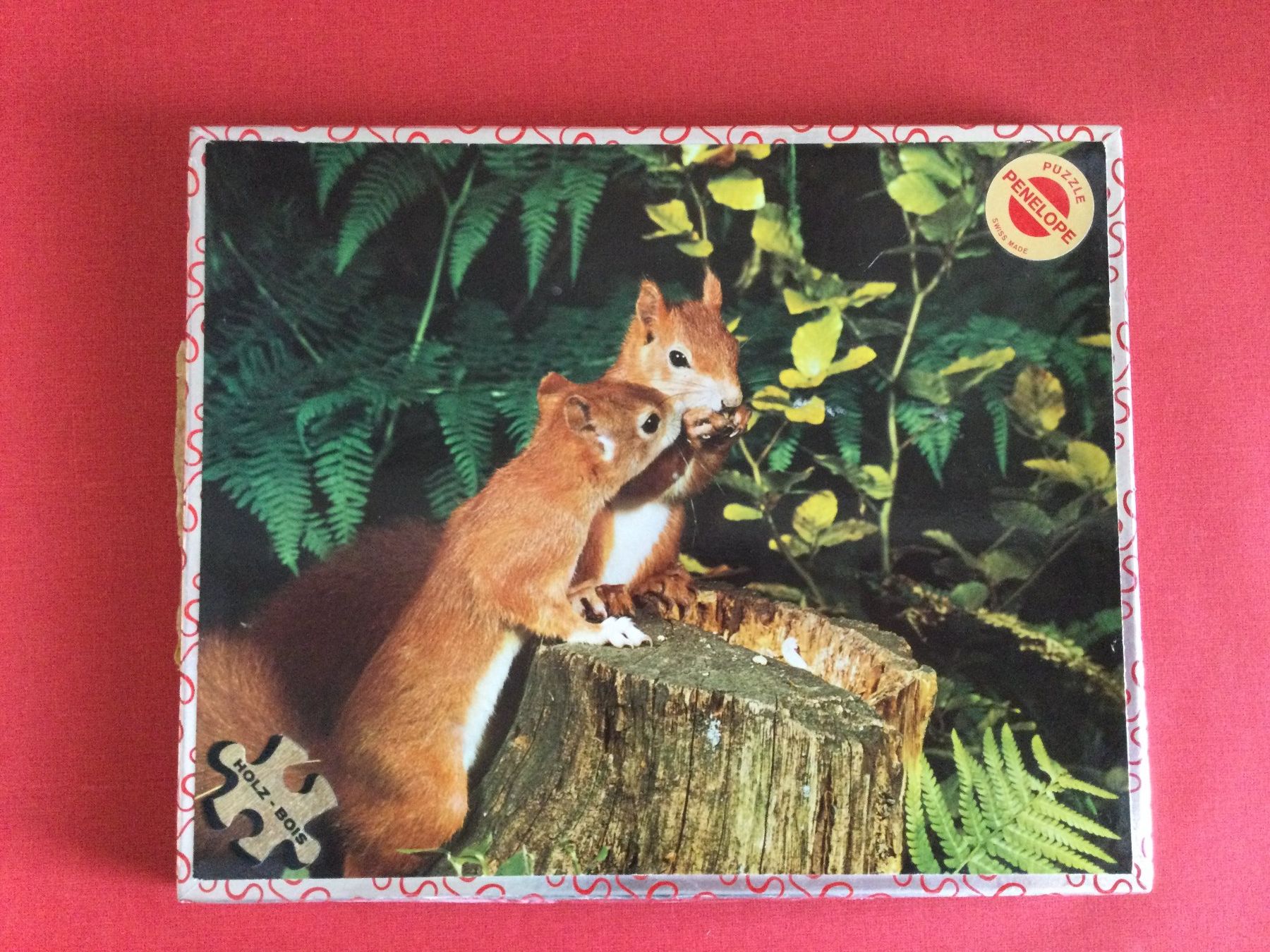 Puzzle: altes Holz-Puzzle 80 Teile – Usato da Boppelsen venduto da KASIBO