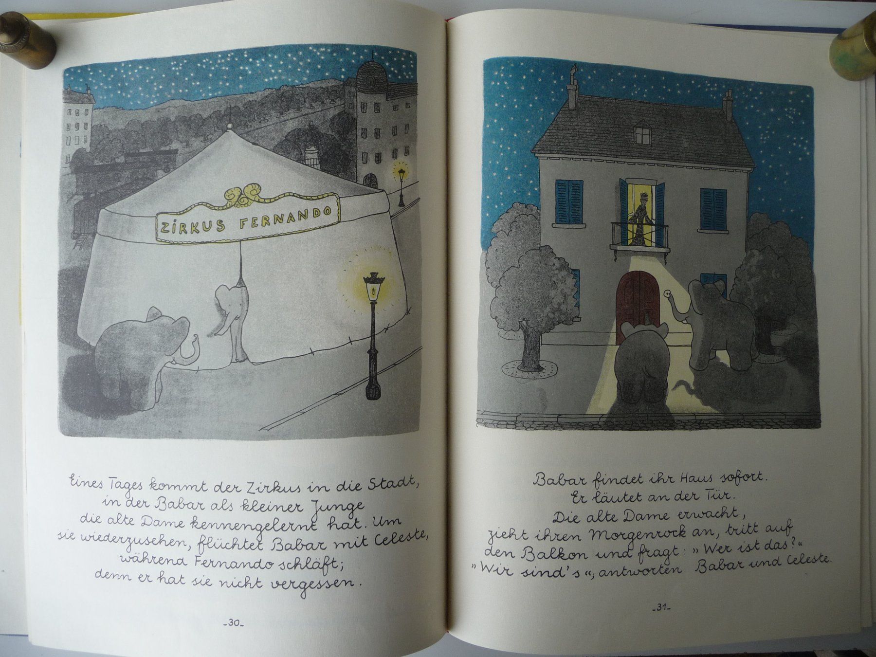 Libri: JEAN DE BRUNHOFF - BABAR AUF REISEN – Usato da Aesch BL venduto da Imoonlight 5