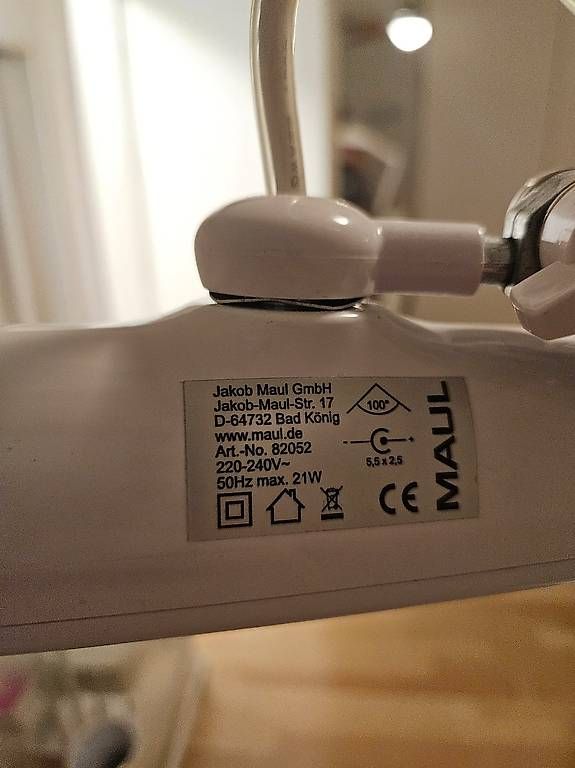 Lampade: Maul Maulwork Arbeitsleuchte – Usato da Kaltbrunn venduto da AliToni 3