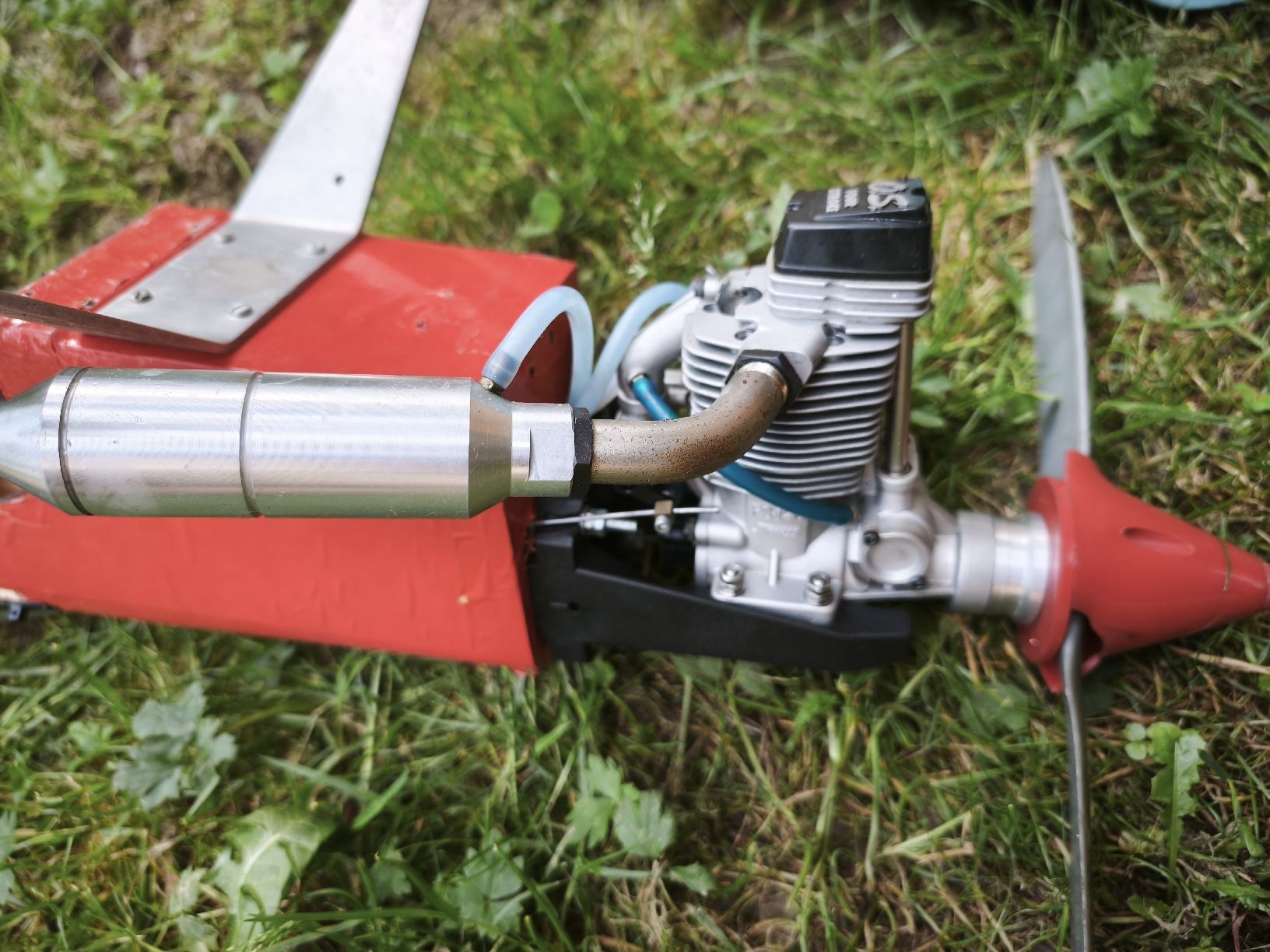 Modellismo RC: Flugzeug Benzin Profi, OS 4 takt – Usato da Gontenschwil venduto da Jeepli1970 7