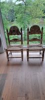 2er Set Landhausstühle aus Holz mit tollem Shabby Chic Look