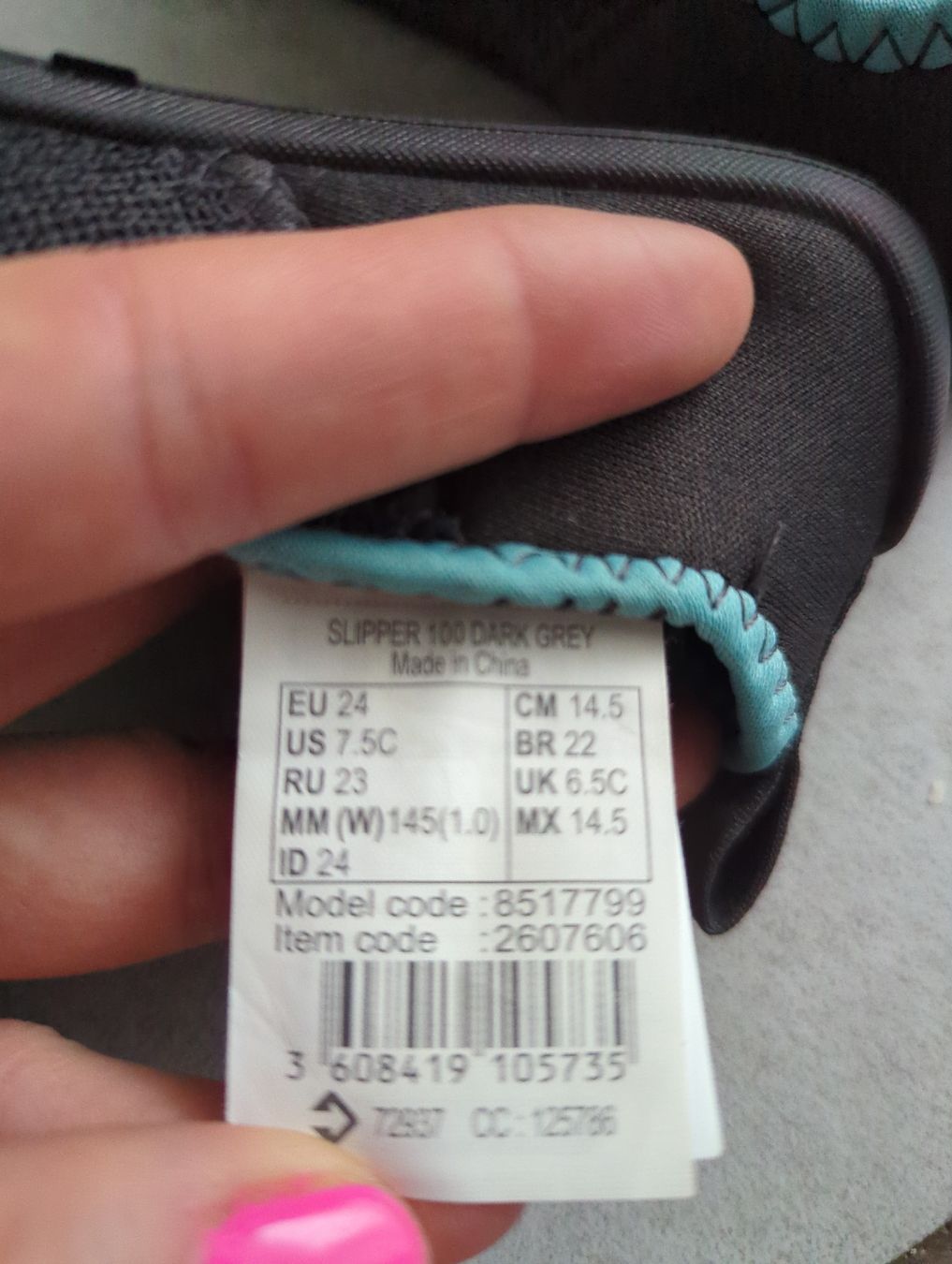 Scarpe per ragazzi: Decathlon Turnschuh Kinder Gr. 24 – Usato da Eglisau venduto da raf_hn2x 3