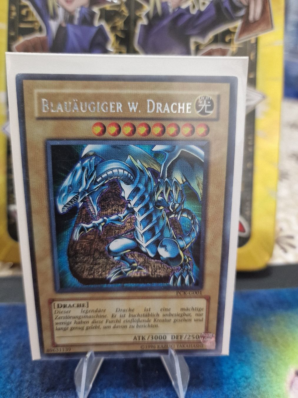 Yugioh Cartes à collectionner: Yugioh Blauäugiger W.Drache PCK – D'occasion à Dietikon par GC-Store