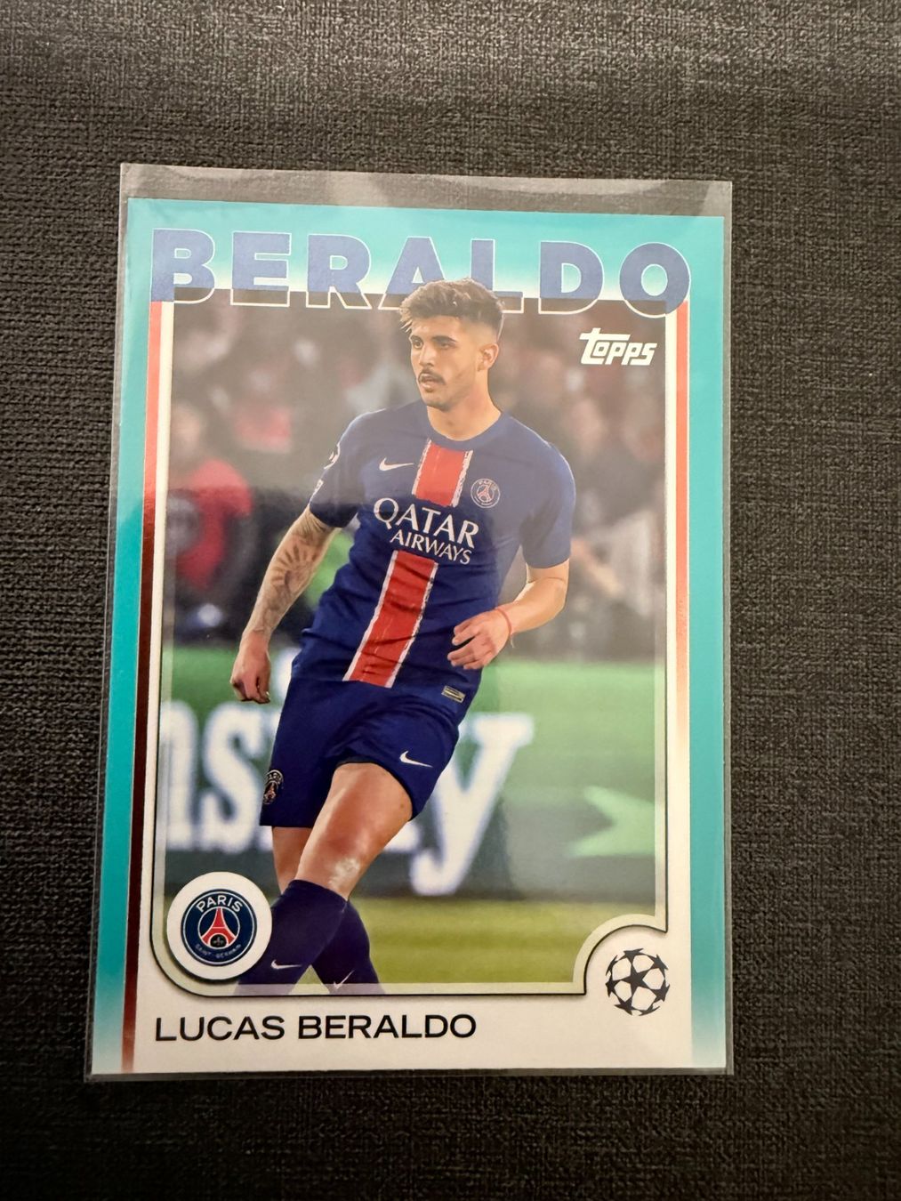 Topps Carte collezionabili: Topps Lucas Beraldo Paris Saint-Germain – Usato da Burgdorf venduto da Sports_Cards_3400