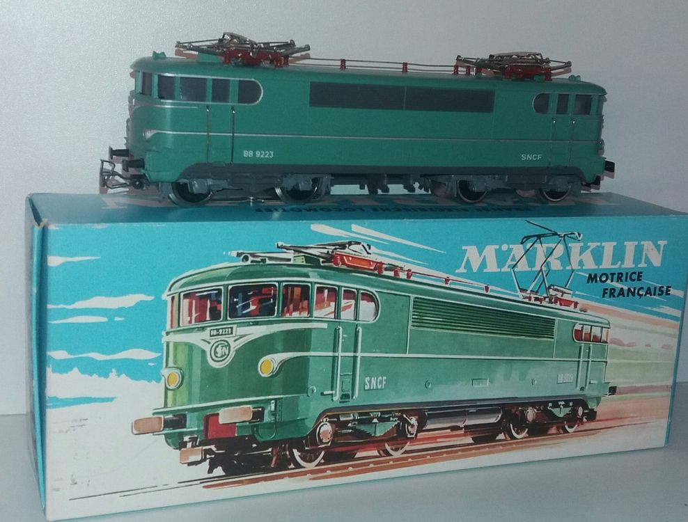 Locomotive électrique Märklin 3038 SNCF BB 9200 H0 Analogique – Vintage 1975