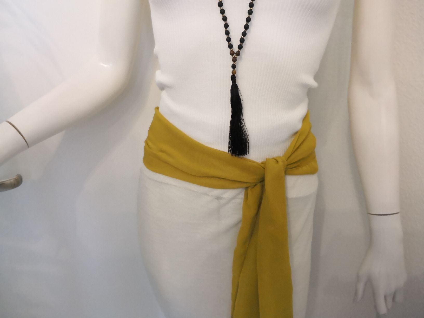 Gürtel: 🤩BOHO-CHIC CHIFFON-GüRTEL SENF NEU – Neu (gemäss Beschreibung) aus Olten von Naja-Twins-Twins 8