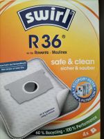 9x sacchetti aspirapolvere Swirl R36