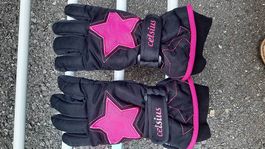 gants de ski et bretelles enfant