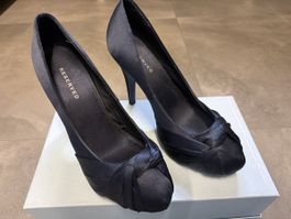 High heels satin 39