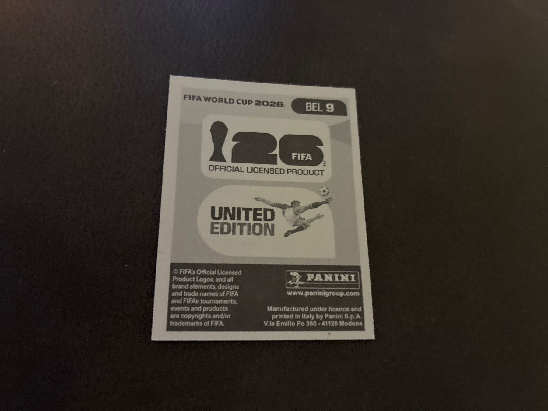 Panini Carte collezionabili: Panini WM 2026 Mexiko Sticker - BEL9 – Nuovo (secondo la descrizione) da Basel venduto da yac_h5js 1