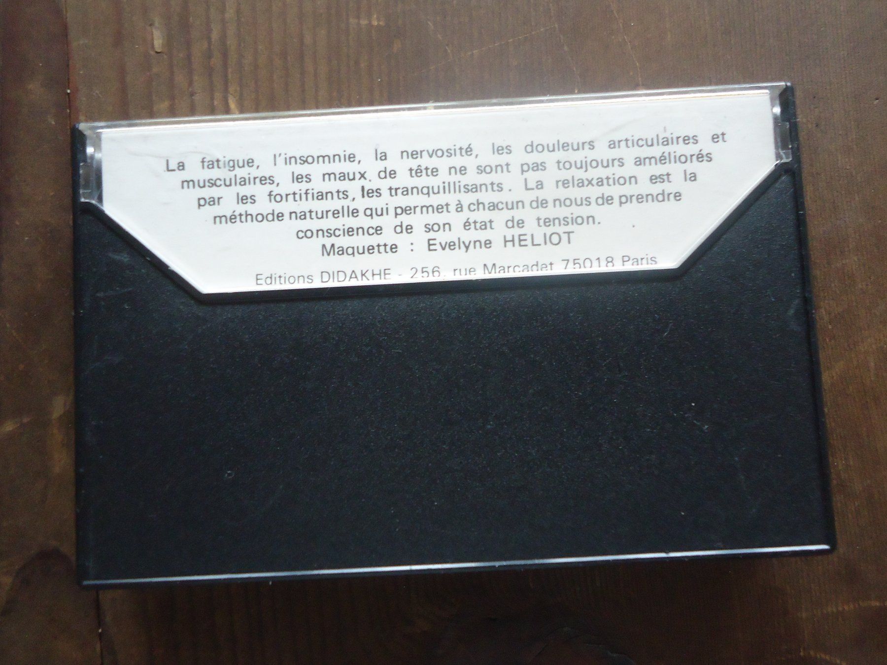 Musicassette: Etre mieux par la relaxation + l'analyse transactionnelle – Usato da Vessy venduto da mafabe 1