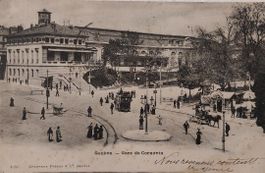 GENÈVE - Gare de Cornavin - 1903