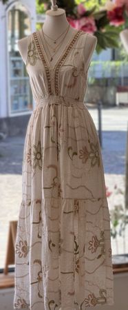 Mega Kleid, Viskose_Leinen, NEU, Gr. M-L, NP 149.-