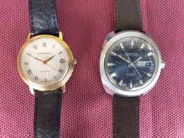 Zwei Armbanduhren "Mirexal", Automatik-Werk, um 1980/1990