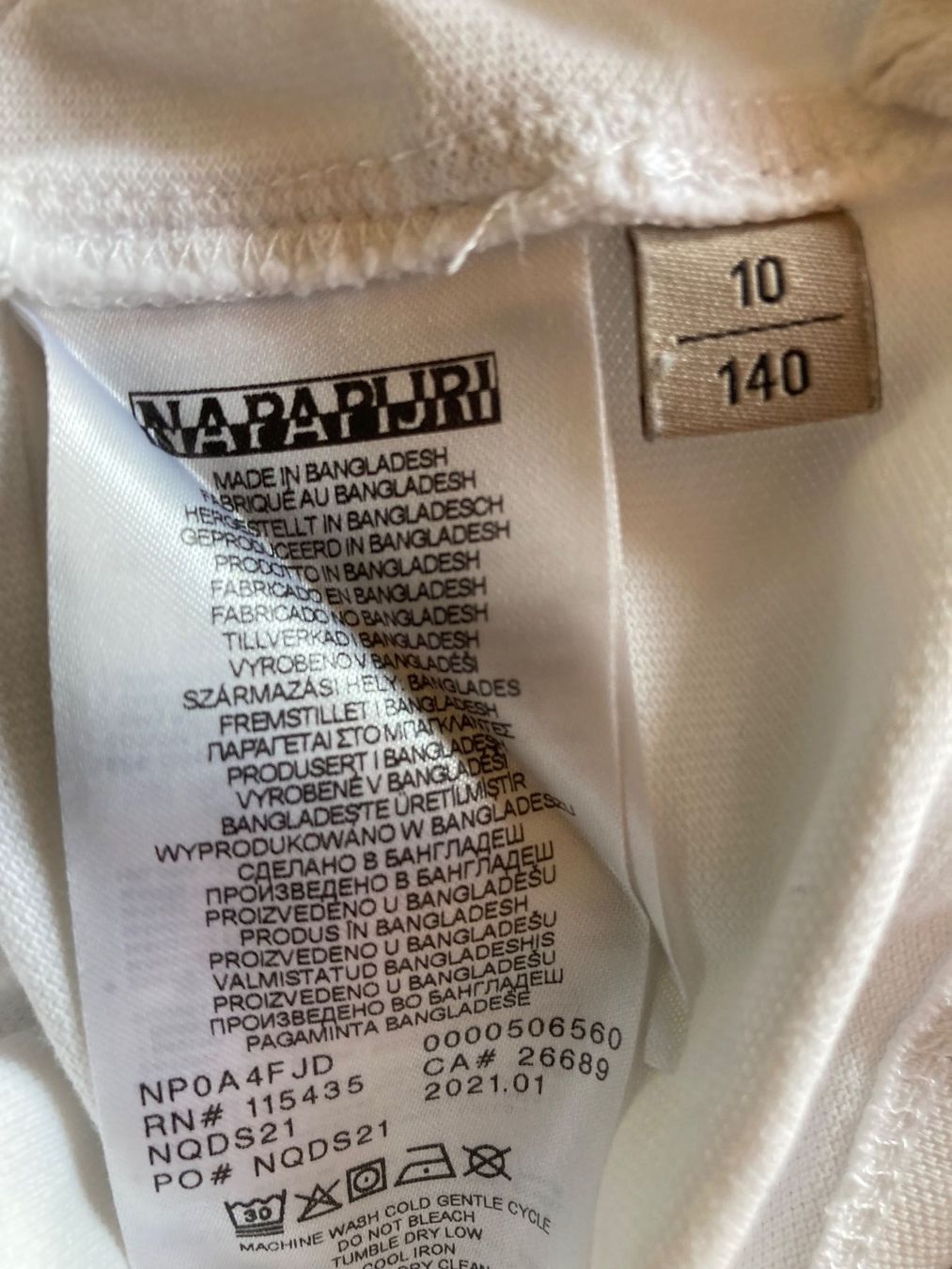 Napapijri Camicie, T-shirt & Polo: NAPAPIJRI Polo Shirt – Usato da Ruschein venduto da strudelbrown 4